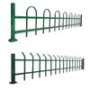 Zinc Steel Outdoor Garden Fence: Green Belt, Wrought Iron Flower Bed, Municipal Landscape Barrier.