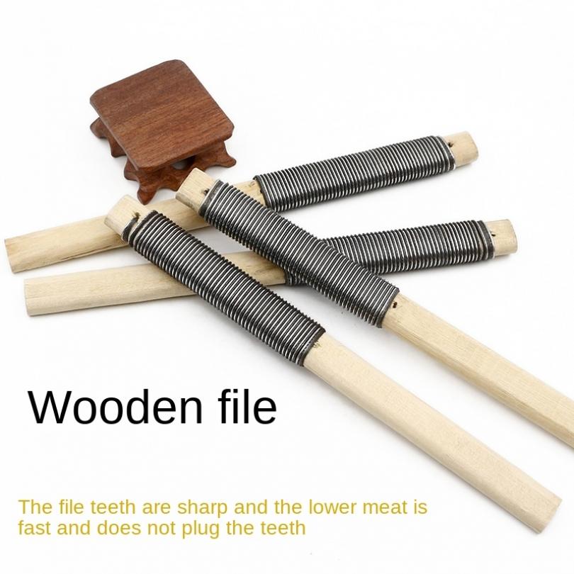 Coarse Tooth Hand File, Rough Trimming Tool for Woodworking Carving and Surface Finishing