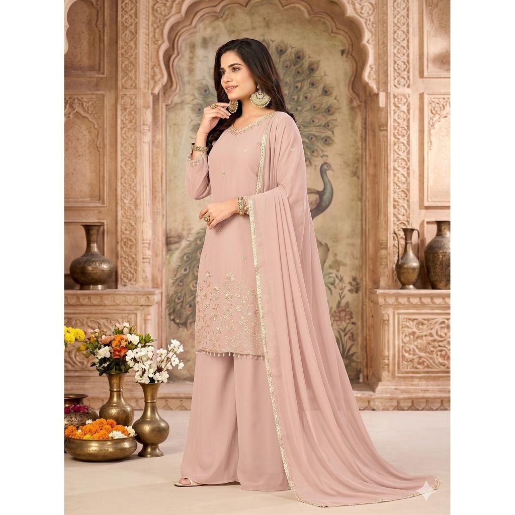 Paksiatni Wedding Party Wear Salwar Kameez Indain Bolllywood Ethnic Sharara Suit