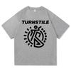 Drehkreuz Doppelter Regenbogen T-Shirt 2025 Album Nie Zufrieden Herren Reines Baumwoll-T-Shirt Harajuku Hochwertig Retro Lässiges T-Shirt