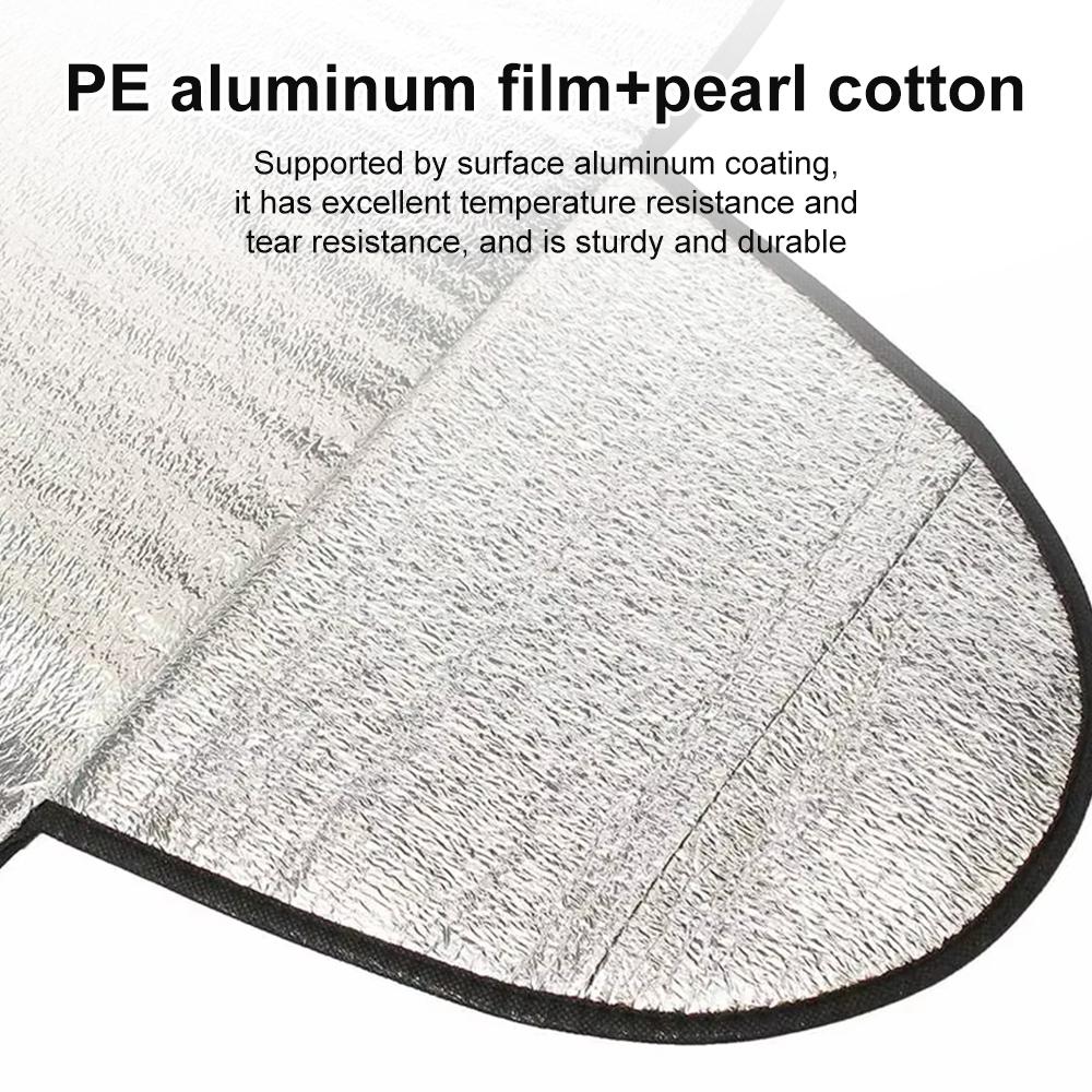 Auto-Windschutzscheiben-Abdeckung, vordere Abdeckung, Anti-Schnee-Frost-Eis-Schild, Staubschutz, Hitze-Sonnenmatte, Auto-Fenster-Bildschirm, Frost, große Schneedecke