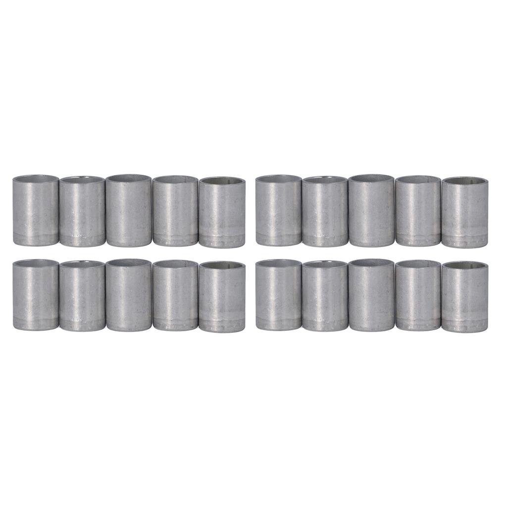 20 Pcs Conditioning Joint Cover Aluminum AC Hose Tube Connector Cover Pipe Fitting