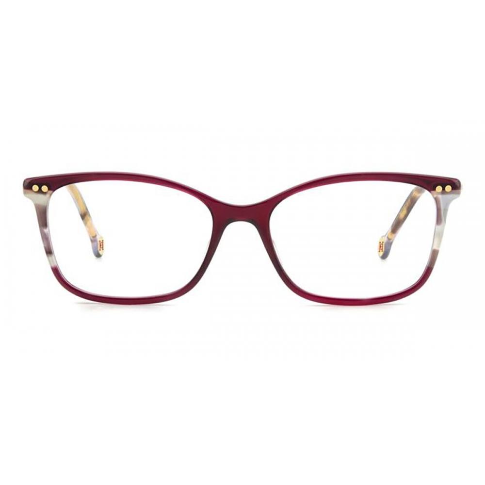 

Carolina Herrera Her 0246 Ydc Women Eyeglasses Burgundy Tortoise/53