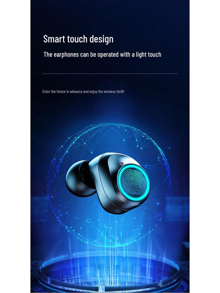 TWS-X10 Bluetooth Earbuds 5.4 In-ear Private Mold Wireless Dual Earphones