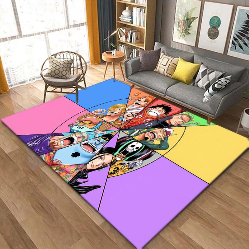 One Piece Marine Carpet Rug for Living Room Bedroom Home Sofa Decoration,Kids play Non-slip Floor Mat