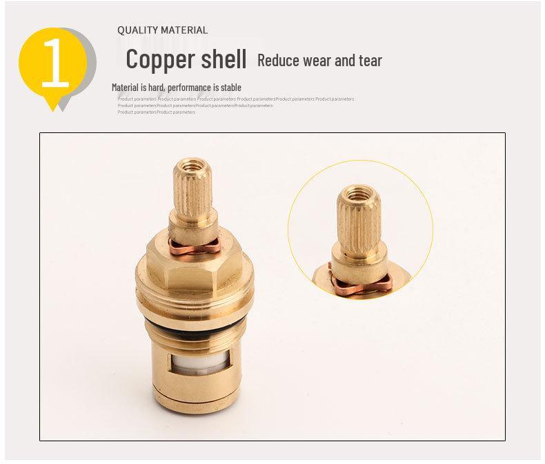 Copper 3102B-54-12 Faucet with Hot/Cold Cartridges