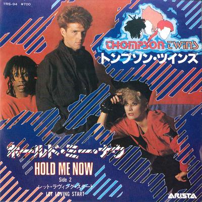 7inch Record THOMPSON TWINS - Hold Me Now / Let Loving Start 7RS94 ARISTA 1983 Japan Rock Used