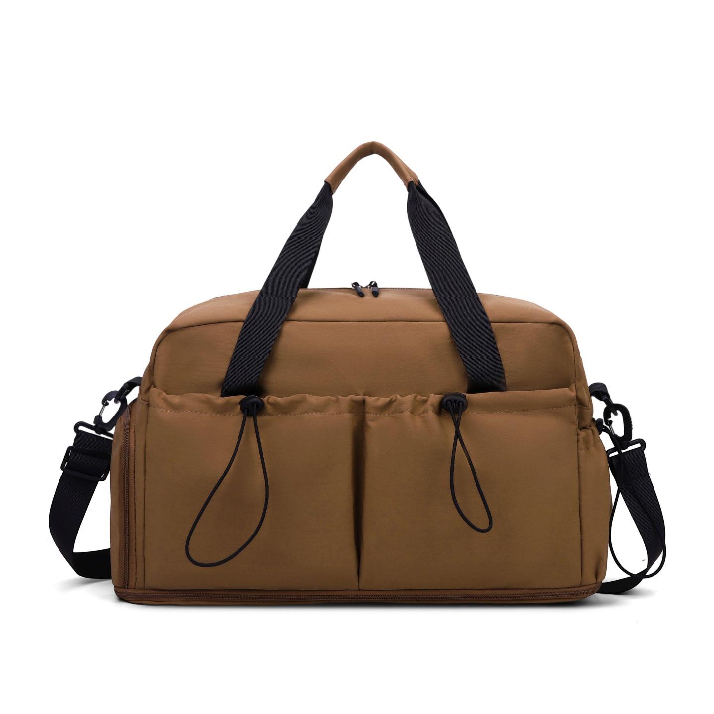 

Cross-Border Expandable Travel Bag - Large Capacity with Crossbody Strap for Short Trips and Sports 32-inch хакі