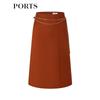 PORTS Women's A-Line Midi Skirt