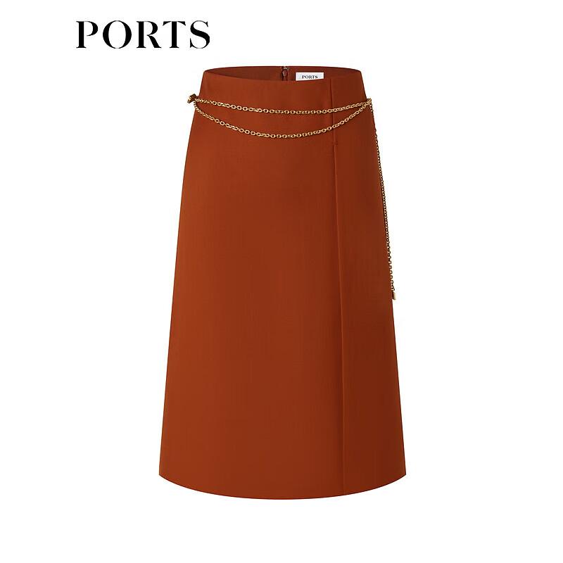 PORTS Women's A-Line Midi Skirt