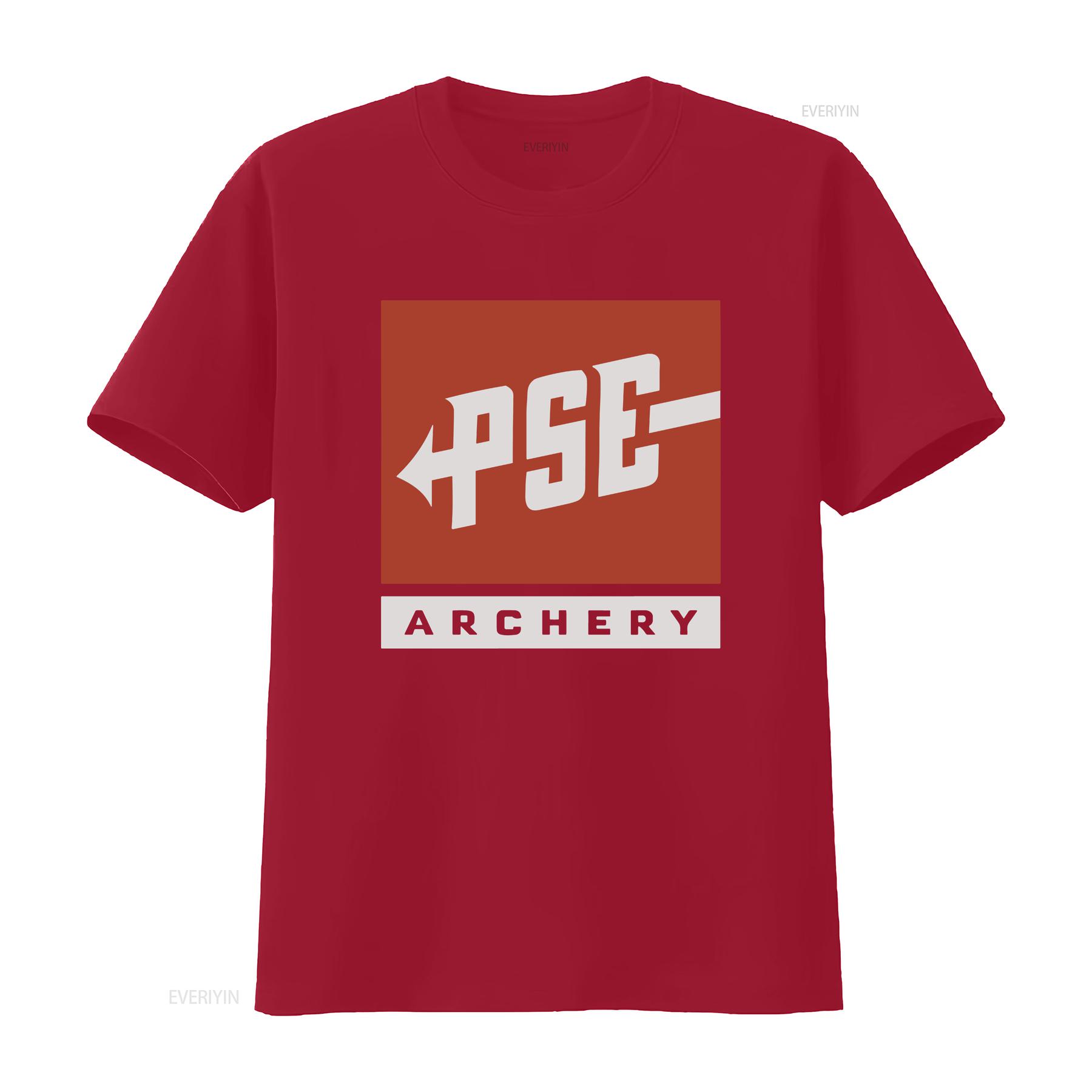 NEW SHIRT PSE ARCHERY TEAM LOGO UNISEX T USA FUNNY TEE SIZE S 5XL vintage Washed Versatile Comfortable designer clothes Unisex S