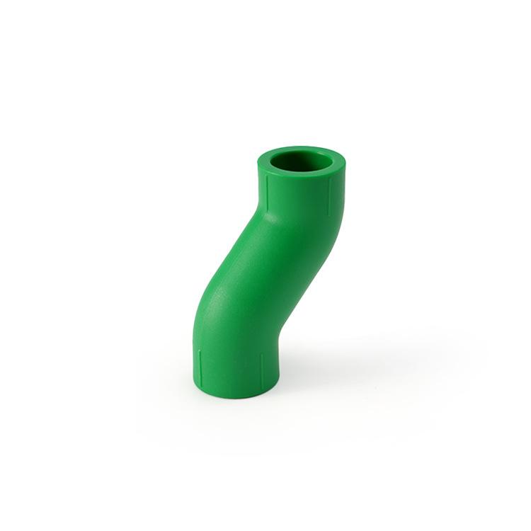 

PPR Large Flow Green Water Pipe Fittings Set: Tee, Bend, S-Bend, Four-Way (4-point, 6-point)