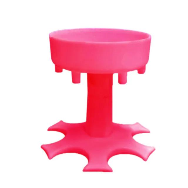 6Shot Glass Dispenser Holder Wine Whisky Beer Dispenser Rack Bar Accessories Caddy Liquor Dispenser Party Games Drinking Tools