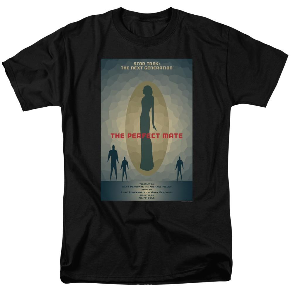 Star Trek - Tng Season 5 Episode 21 - Adult Unisex Short Sleeve T-Shirt - Black XL