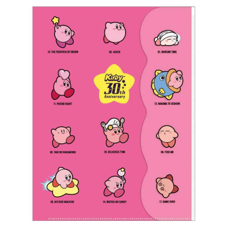 

Kamiojapan Kirby of the Stars 2 Карманный прозрачный файл формата А4 с вырубной обложкой P [карманный файл]/ассорти