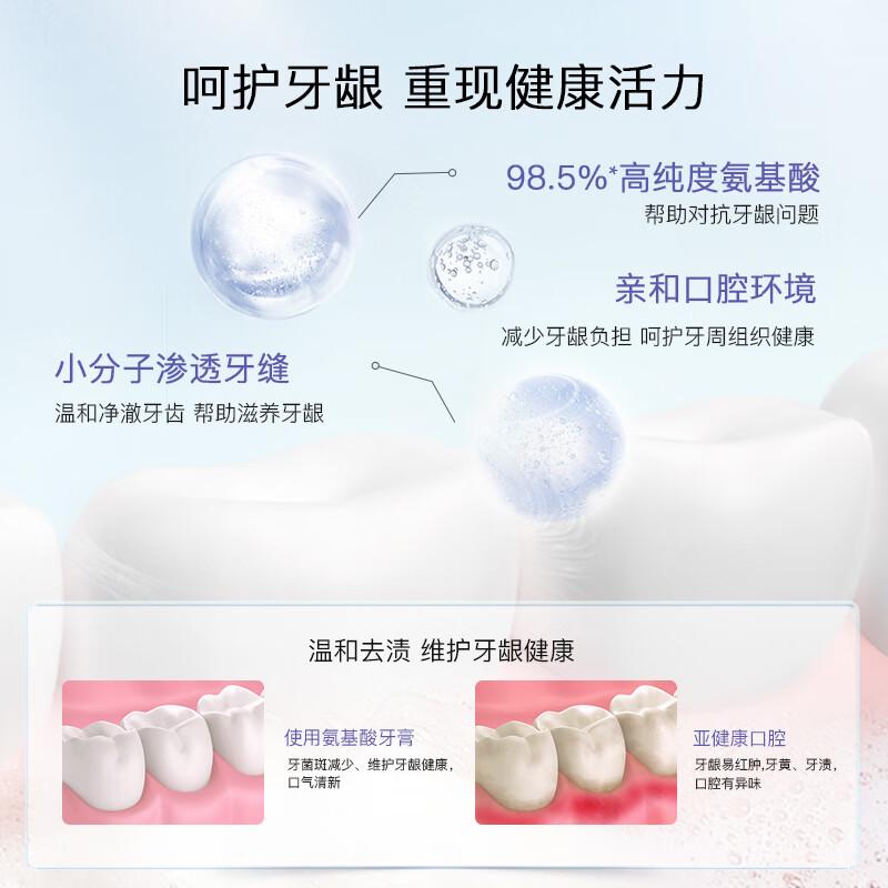 Shuke Amino Acid Flowing Light Toothpaste (120g Rose+120g Snow Grass+120g Coconut Shell Charcoal)