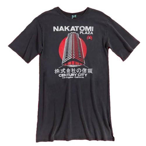 Die Hard Womens/Ladies Inspired Nakatomi Plaza T-Shirt Dress