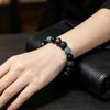 European and American Style Natural Stone Weathered Volcanic Rock Bracelet