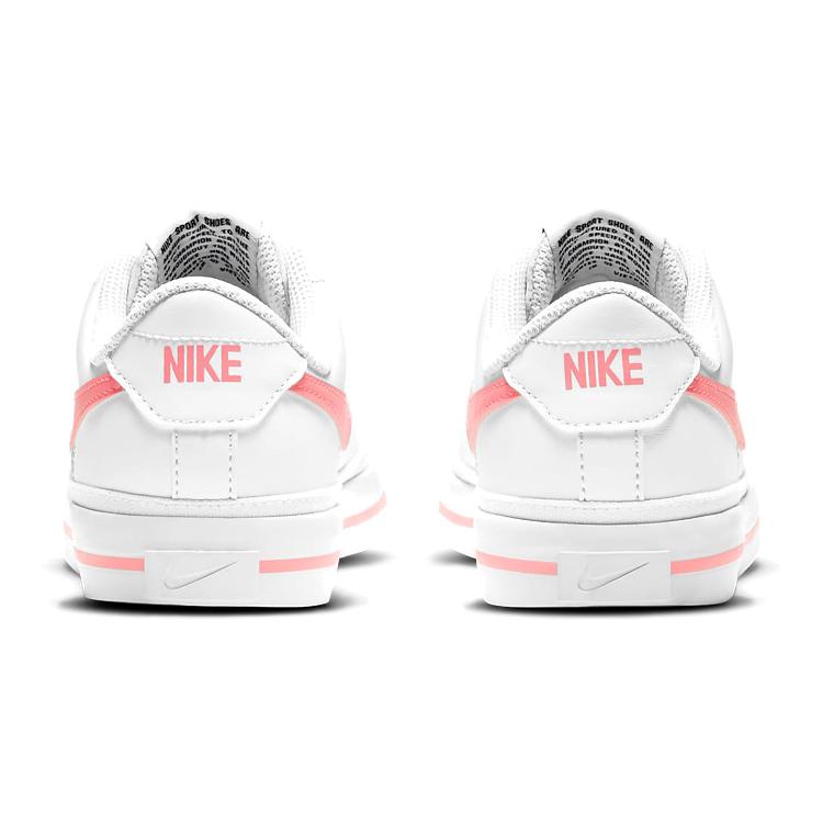 New Nike Court Legacy 'White Sunset Pulse' Gs DA5380-103