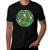 Pomsky Tuin T-shirt Grote Maat Korte Mouw Casual Top