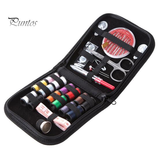 

Набор для шитья, 10 шт./компл., гладкая застежка-молния, откидная, защита от потери, пыленепроницаемая, компактная квадратная сумка, игольная кнопка, ножницы, швейная коробка для дома чёрный