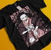 Demon Slayer Shirt Rengoku Kyojuro Tshirt Tanjiro T-Shirt Muzan Doma Wind Tee