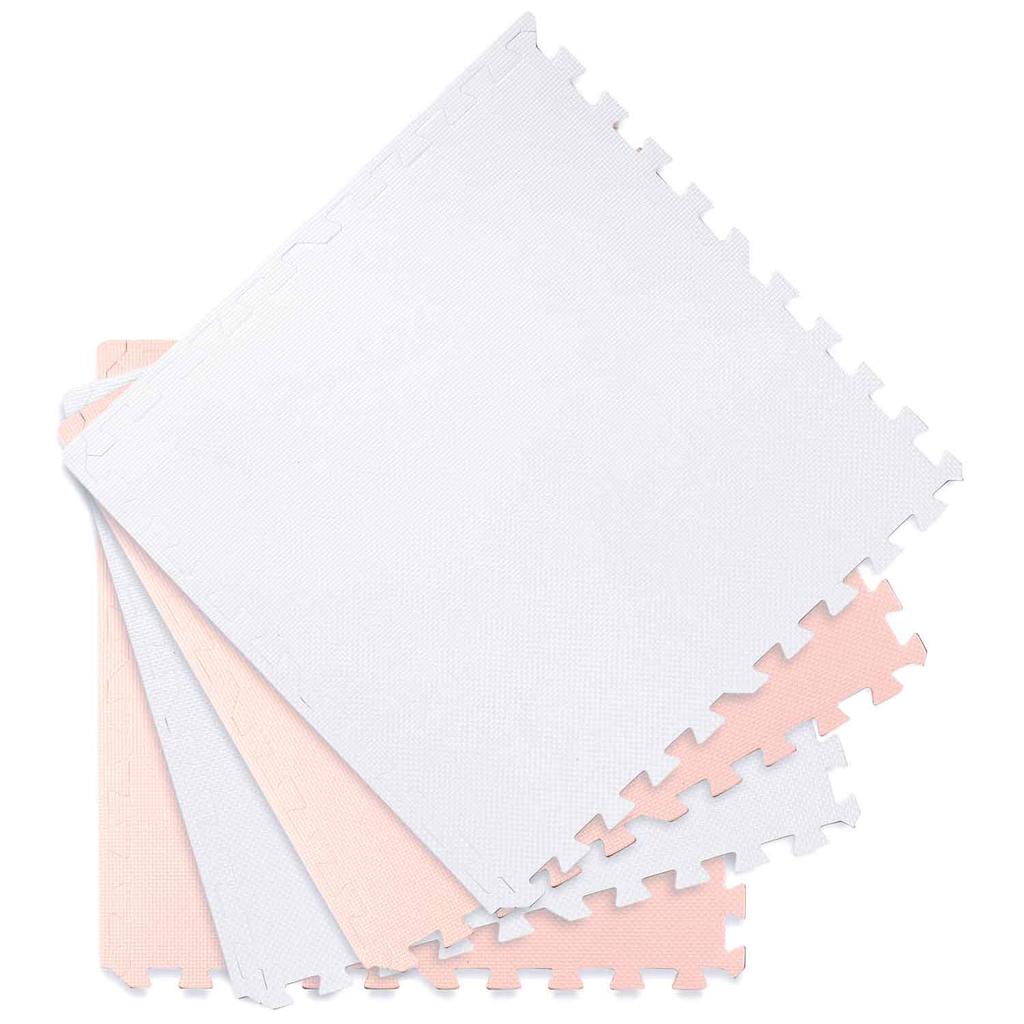 Ricokids Large Foam Puzzle Mat, Peach &