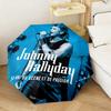 French legendary rock singer and actor Johnny Hallyday umbrella is suitable for all seasons, including home travel and outdoor activities Y1