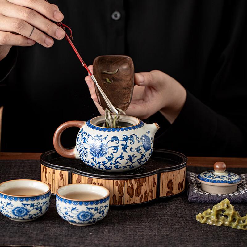 De Ou Starlight Portable Ceramic Travel Tea Set