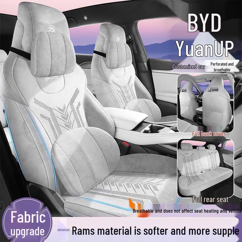 BYD Yuan UP Universal All-Season Car Seat Covers - Breathable and Dedicated Full Coverage