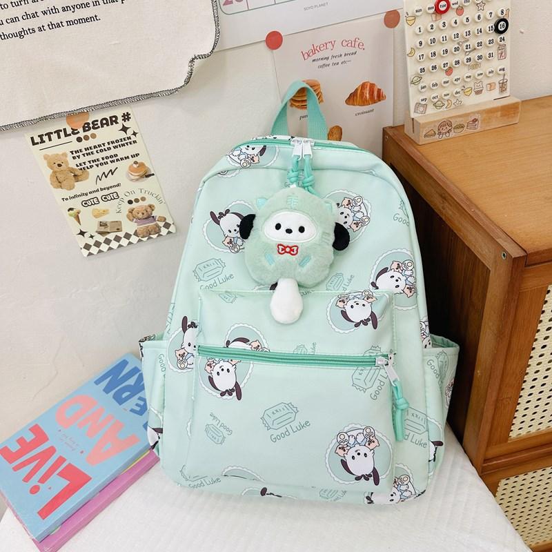 New Winter Student Backpack Cute Kindergarten Baby Small Backpack Cartoon Backpack For High School And Junior High School Students