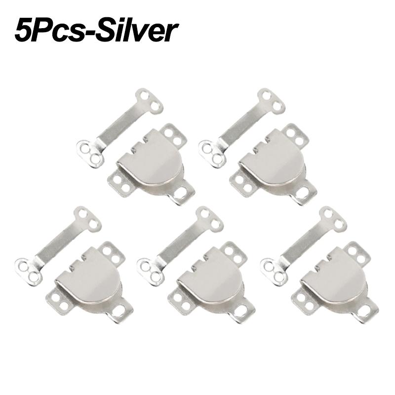 2/20Pairs Metal Invisible Trousers Hook Clasp Eyes Closure Fasteners Buckle Skirt Dress Bra Sewing DIY Garment Hooks Accessories
