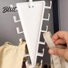 Bedroom Storage Organizer Rotating Multi-Layer Double-Sided Organizer Closet V Shaped 360 Degree Vertical Hanger with Organization Hook 12 Non-Slip