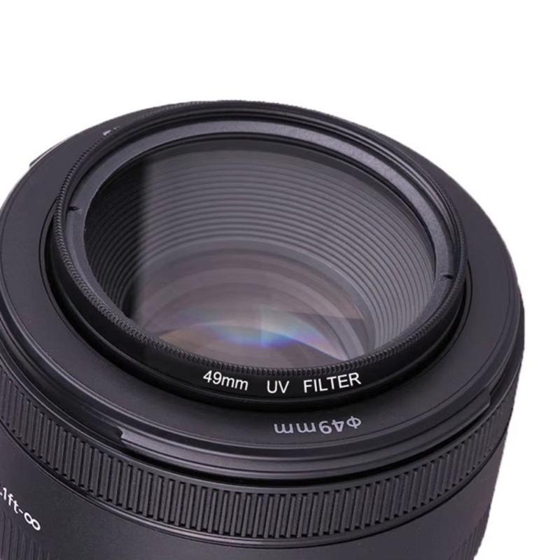Lens Filter Easy Installation Replacement Filter 37/40.5/43/46/49/52/55/58/62/67/72/77/82mm for Professional Photography