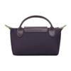 Longchamp Chiusura con Bottone e Cerniera Borsa Tote in Tela di Poliammide Riciclata Borsa Tote da Donna Viola 34175919645