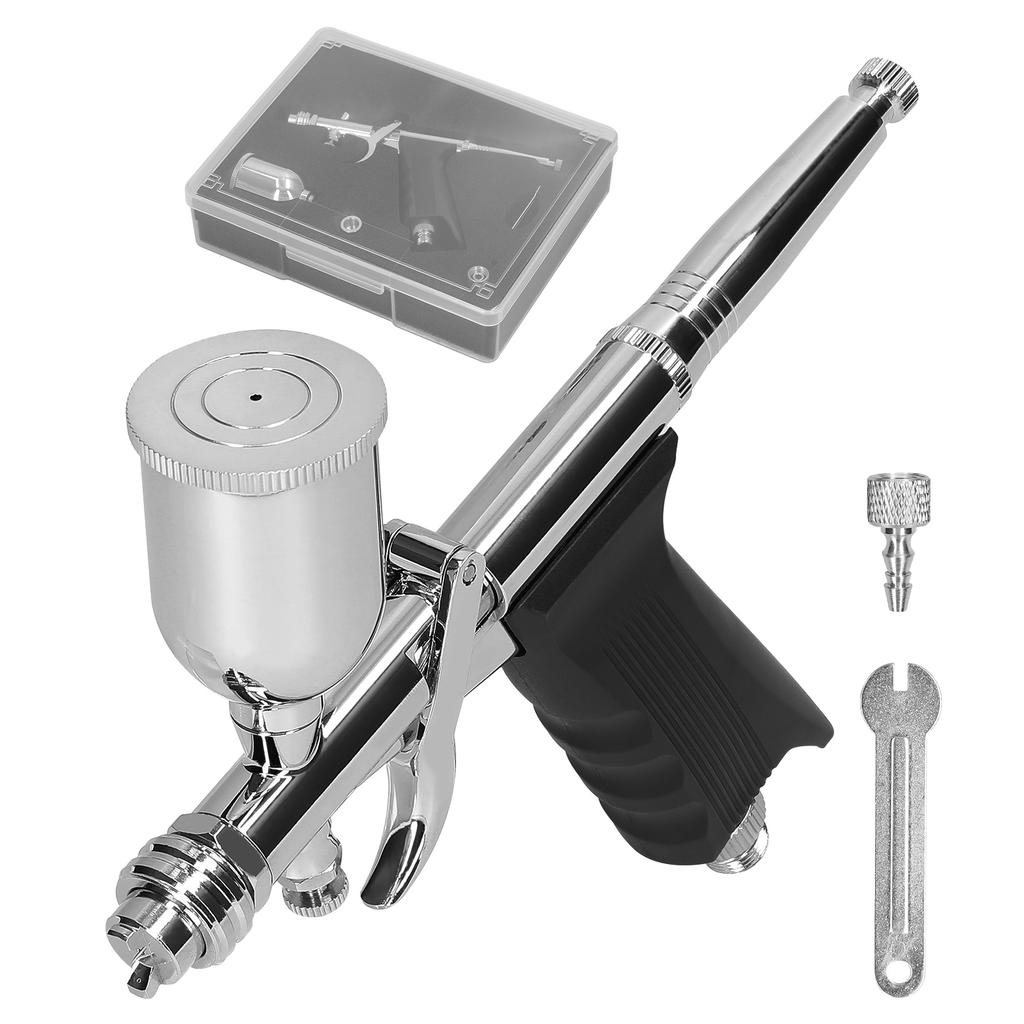 T217BA Airbrush Kit Handheld Air Brush with 15CC Paint Cups for Car Model DIY Painting Makeup Nail