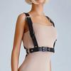 Factory direct selling sexy goods leather sexy accessories hollowed out party harness sexy accessories sm