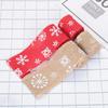 Party DIY Natural Snowflake Hessian Edge Wedding Lace Ribbon Sisal Trim Jute Burlap Snowflake
