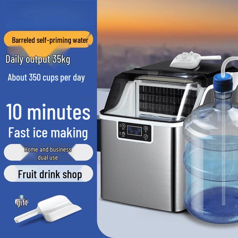 ZISIZ Commercial Home Square Ice Maker