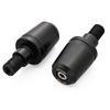 Daytona Motorcycle Bar Ends, Extra Heavy Weight, for Yamaha (M16), Black, 61557