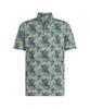 Adidas Golf Beyond the Course Gradient Graphic Short Sleeve Shirt for Navy Men, White/College