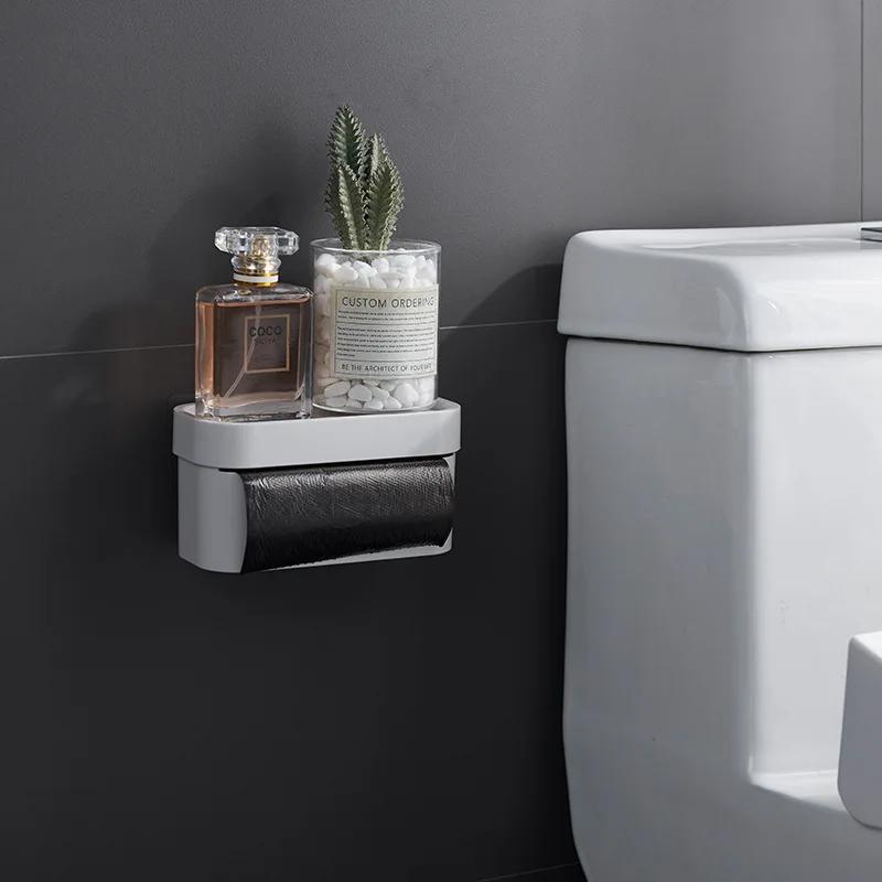 Garbage Bag Storage Box Wall Mount Trash Bags Dispenser Organizers Shelf Case