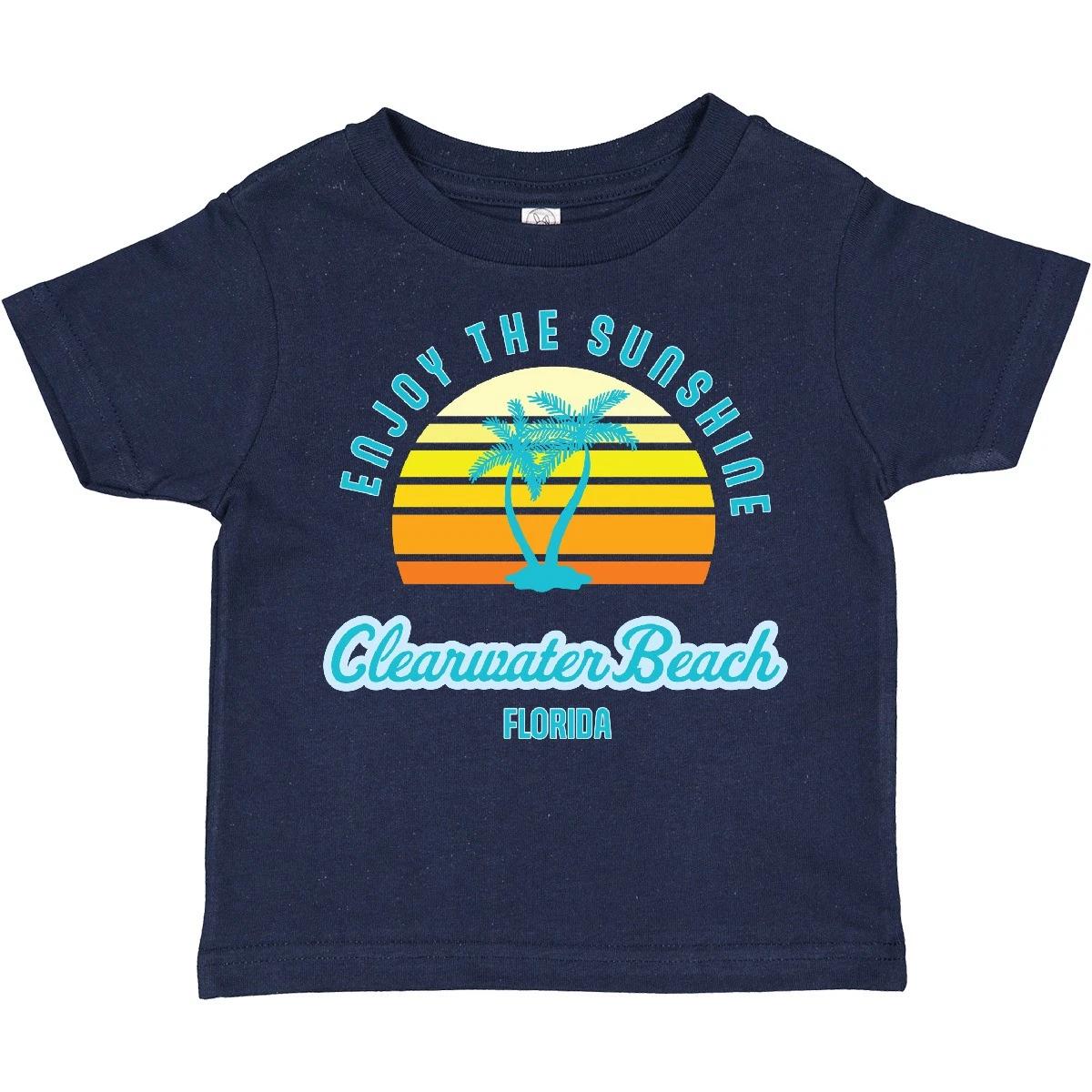 Inktastic Summer Enjoy The Sunshine Clearwater Beach Florida In Toddler T-Shirt 120