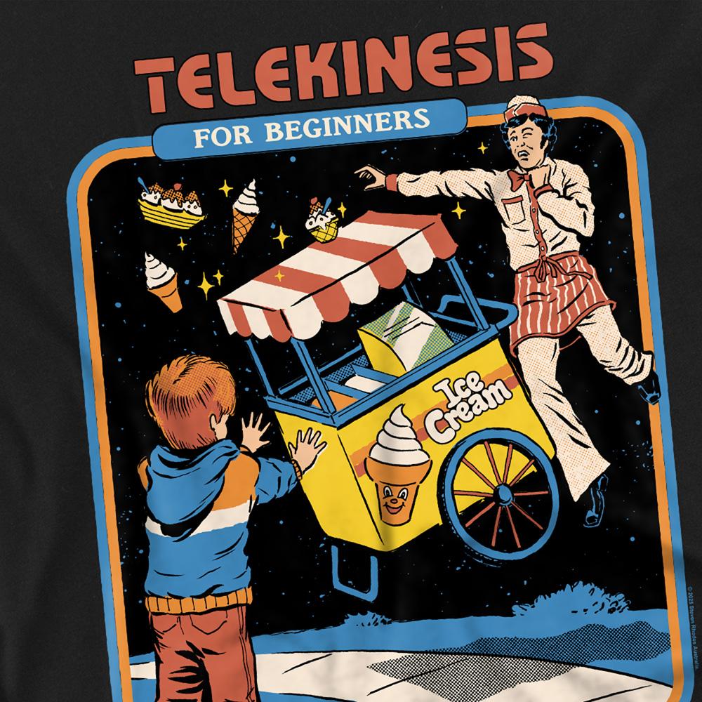Steven Rhodes Unisex Adult Telekinesis For Beginners Long-Sleeved T-Shirt
