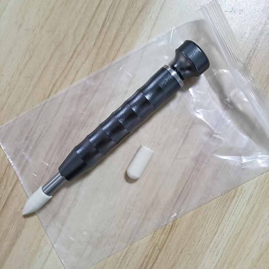 Car Dents Repair Tool Auto Restorative Pen with Replacement Heads Car Tap Down Body Panel Dents Removal Tool