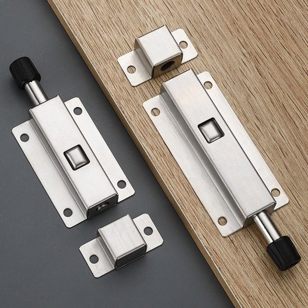 With Screws Window Catch Lock Spring Lock Latch Catch Tower Bolt  Garden Gate Shed Sliding Door