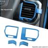 Center Console Side Air Vent Outlet Cover For Ford F150 -22 Light Blue US