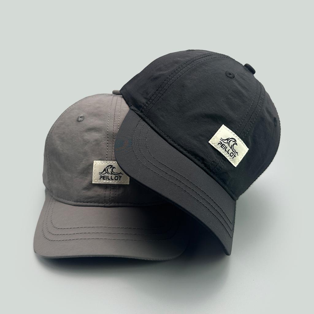 Short Brim Patch Alphabet Outdoor Baseball Cap Men'S And Women'S Sunshade Breathable Quick-Drying Sports Cap