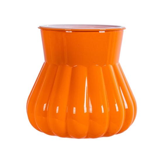 Self-watering Flowerpot with Self-absorbing Cotton Rope Creative Plastic Plant Pot Indoor
