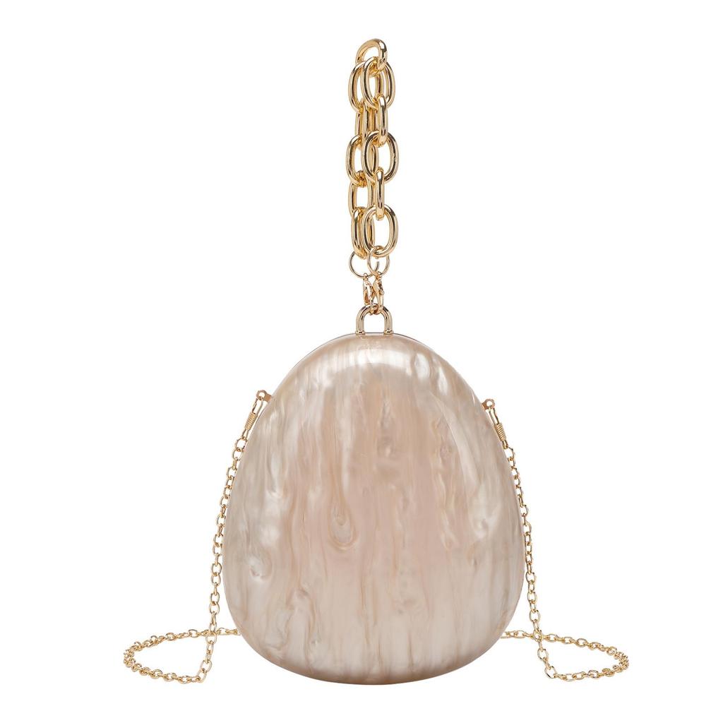 Geantă de mână elegantă de seară cu lanț pentru nunți și petreceri